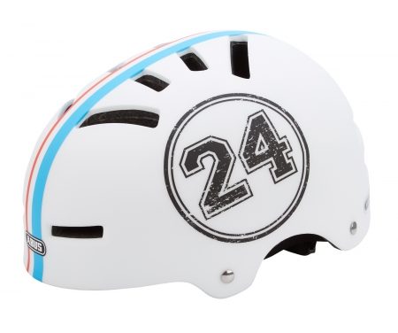 Cykel- og skaterhjelm Abus Aven-U Letvægt – Hvid