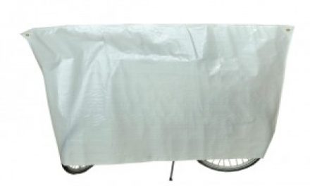 Cykelgarage kraftig kvalitet – Hvid