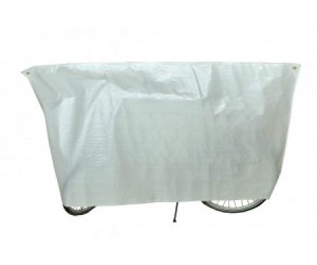 Cykelgarage kraftig kvalitet – Hvid