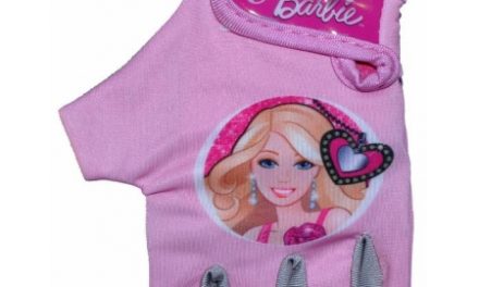 Cykelhandske til børn 4-7 år – Barbie Pink