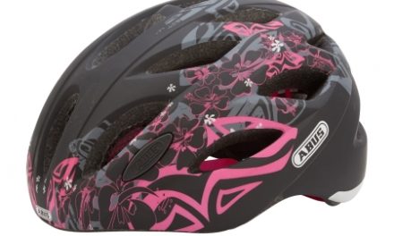 Cykelhjelm Abus Lane-U mat sort/pink
