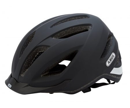 Cykelhjelm Abus Pedelec med integreret regnslag Matsort