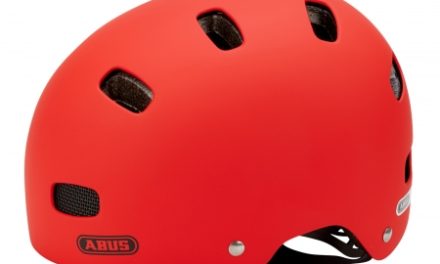 Cykelhjelm Abus Scraper Kid V.2 Str. 48-55 cm matrød