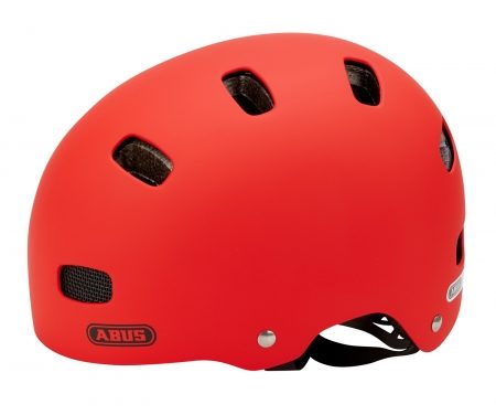 Cykelhjelm Abus Scraper Kid V.2 Str. 48-55 cm matrød