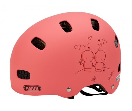 Cykelhjelm Abus Scraper Kid V.2 Str. 48-55 cm rosa