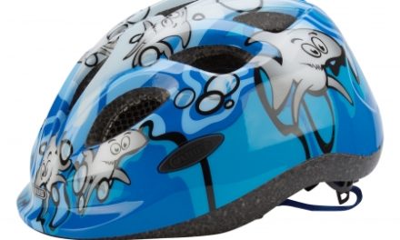 Cykelhjelm Abus Smiley Blå med motiv