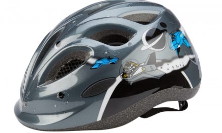 Cykelhjelm Abus Smiley grå space police