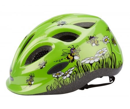Cykelhjelm Abus Smiley grøn honey bee