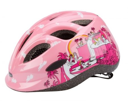 Cykelhjelm Abus Smiley pink pony