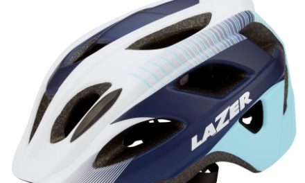 Cykelhjelm Lazer Beam – Hvid/blå