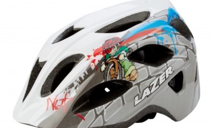 Cykelhjelm Lazer Nut&apos;z Streetboy Str. 50-55 cm Hvid/Grå