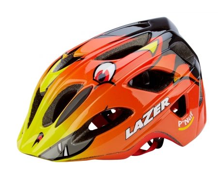 Cykelhjelm Lazer P'nut Str. 45-53 cm Gul/Rød/Sort Drage
