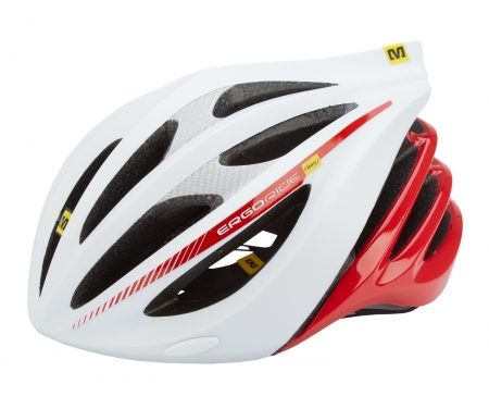 Cykelhjelm Mavic Plasma – Hvid/rød