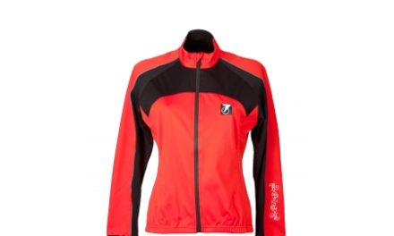 Cykeljakke Softshell Dame Rød Astral Model 128