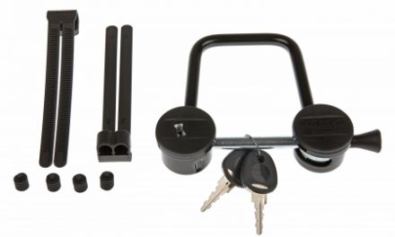 Cykellås Basta Click3 MTB lige,Sort