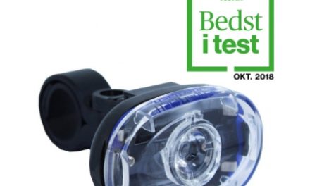Cykellygte Smart Superflash hvid med batteri – Testvinder