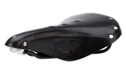 Cykelsadel Brooks B17 Læder Retro Herre Sort