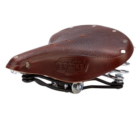 Cykelsadel Brooks B66S Retro Læder Brun Dame