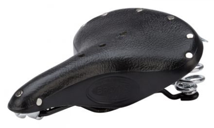 Cykelsadel Brooks B67 Læder Herre Sort