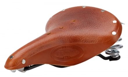 Cykelsadel Brooks B67 Retro Læder Herre Honey