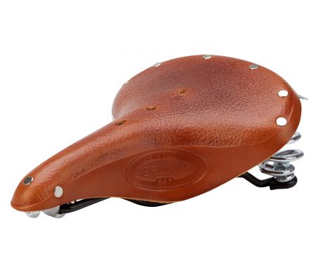 Cykelsadel Brooks B67 Retro Læder Herre Honey