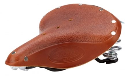 Cykelsadel Brooks B67S Retro Læder Dame Lysebrun