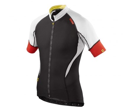 Cykeltrøje Mavic HC sort/hvid/rød