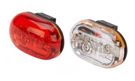 D.Light CG400 – Lygtesæt  med batteri – flere funktioner – Med klik beslag