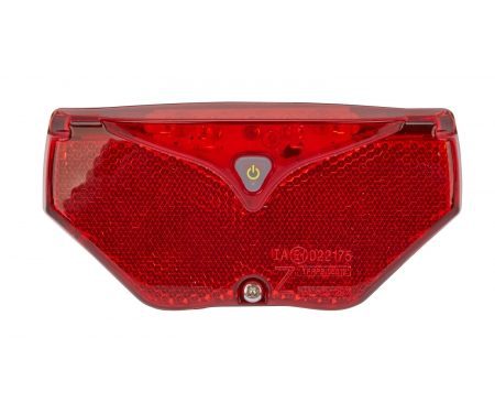 D.light CG409 – Baglygte med batteri – 5 LED – Til bagagebærer