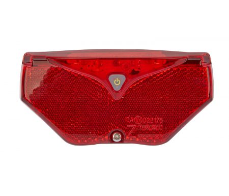 D.light CG409 – Baglygte med batteri – 5 LED – Til bagagebærer