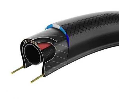 Dæk 700x23c Vittoria Rubino IV G+ Sort