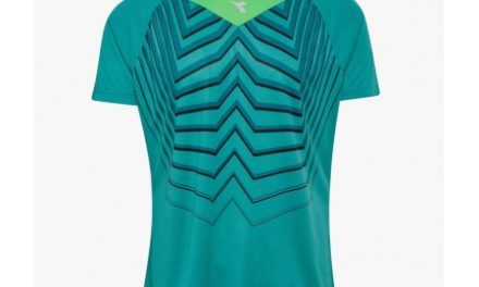 Diadora – Bright SS T-shirt – Løbe t-shirt – Herre – Turkis/grøn