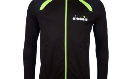 Diadora – Cykel Trøje med lange ærmer – Sort med gul