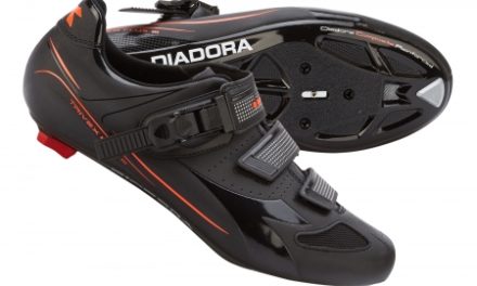 Diadora – Cykelsko Trivex Plus III Unisex – Sort/Rød