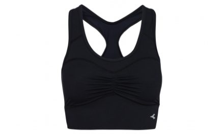 Diadora – L. Bra Medium – Sports BH – Medium støtte – Sort