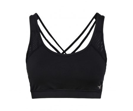 Diadora – L. Light Bra – Sports BH – Let støtte – Dame – Sort