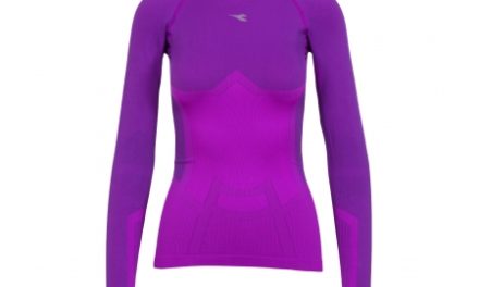 Diadora L.LS T-shirt ACT – Basislag – Dame – Lilla