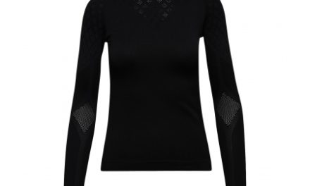 Diadora L. LS T-shirt ACT – Svedundertrøje Lange Ærmer – Dame – Sort/Grå