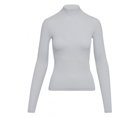 Diadora L. LS Turtle Neck ACT – Svedundertrøje Høj Hals – Dame – Hvid