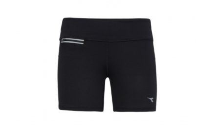 Diadora – L.STC Shorts – Korte løbetights – Dame – Sort
