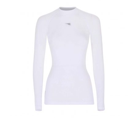 Diadora L. Turtle Neck ACT – Basislag – Dame – Hvid