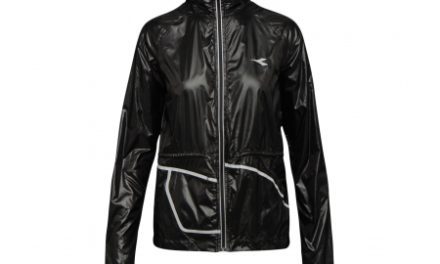Diadora L. Wind Jacket – Løbejakke Dame – Sort