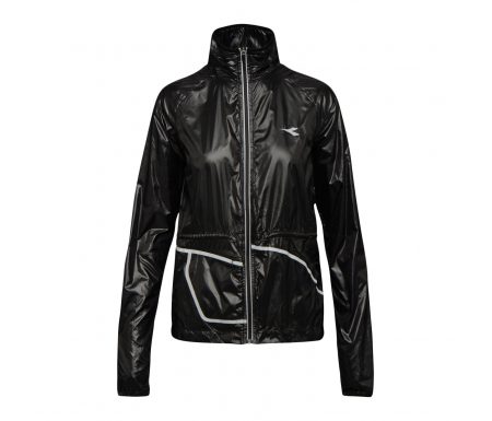 Diadora L. Wind Jacket – Løbejakke Dame – Sort
