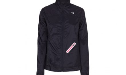 Diadora – L. Wind Jacket – Vindtæt løbejakke – Dame – Sort