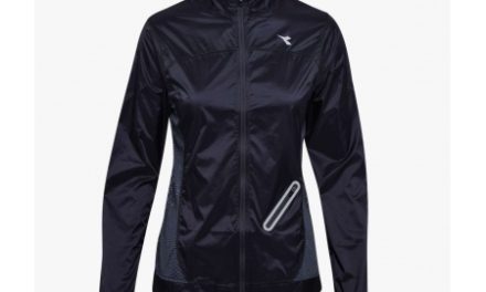 Diadora – L. Wind Jacket – Vindtæt løbejakke – Dame – Sort