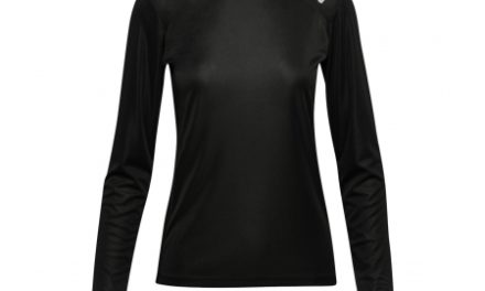 Diadora L. X-Run LS T-Shirt – Lange Ærmer Dame – Sort
