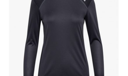 Diadora – L. X-run LS T-shirt – Løbebluse – Dame – Sort
