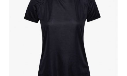 Diadora – L. X-run SS T-shirt – Løbe t-shirt – Dame – Sort
