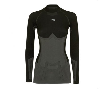 Diadora langærmet undertrøje – Dame – L. Turtle Neck-seamless
