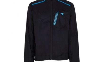Diadora løbejakke unisex – U.STC Wind Jacket – Sort